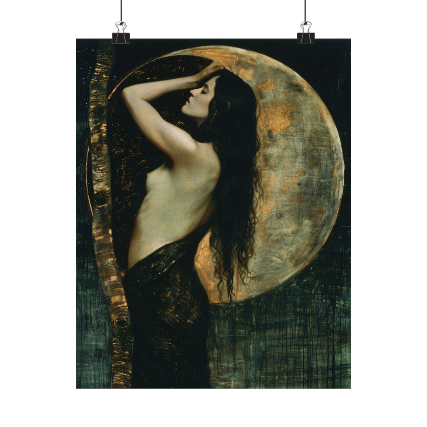 Daughter of the Moon Art Print