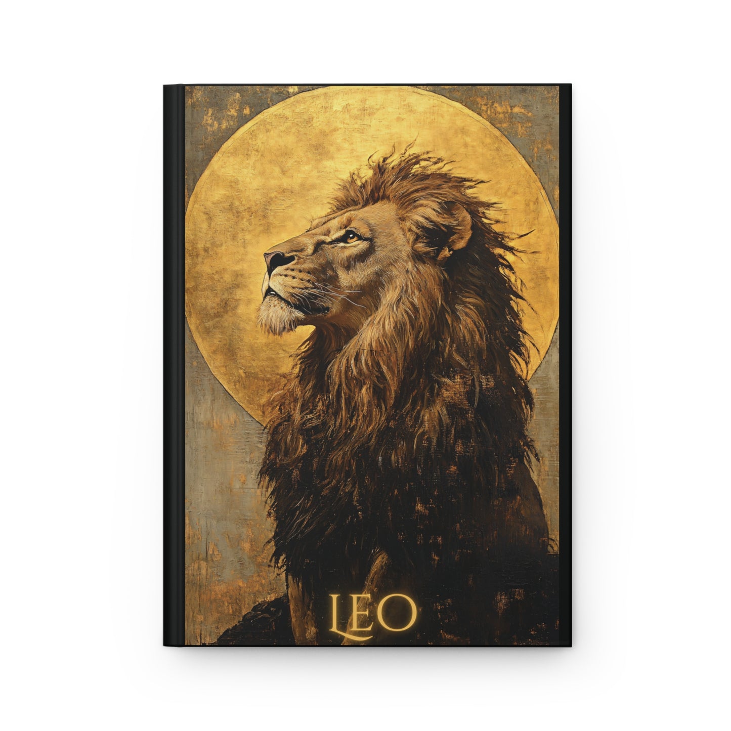 Leo Zodiac Hardcover Journal