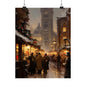 Old World Christmas Market Art Print