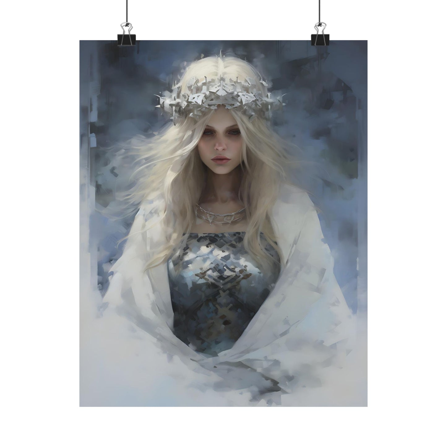 Perchta Winter Goddess Art Print