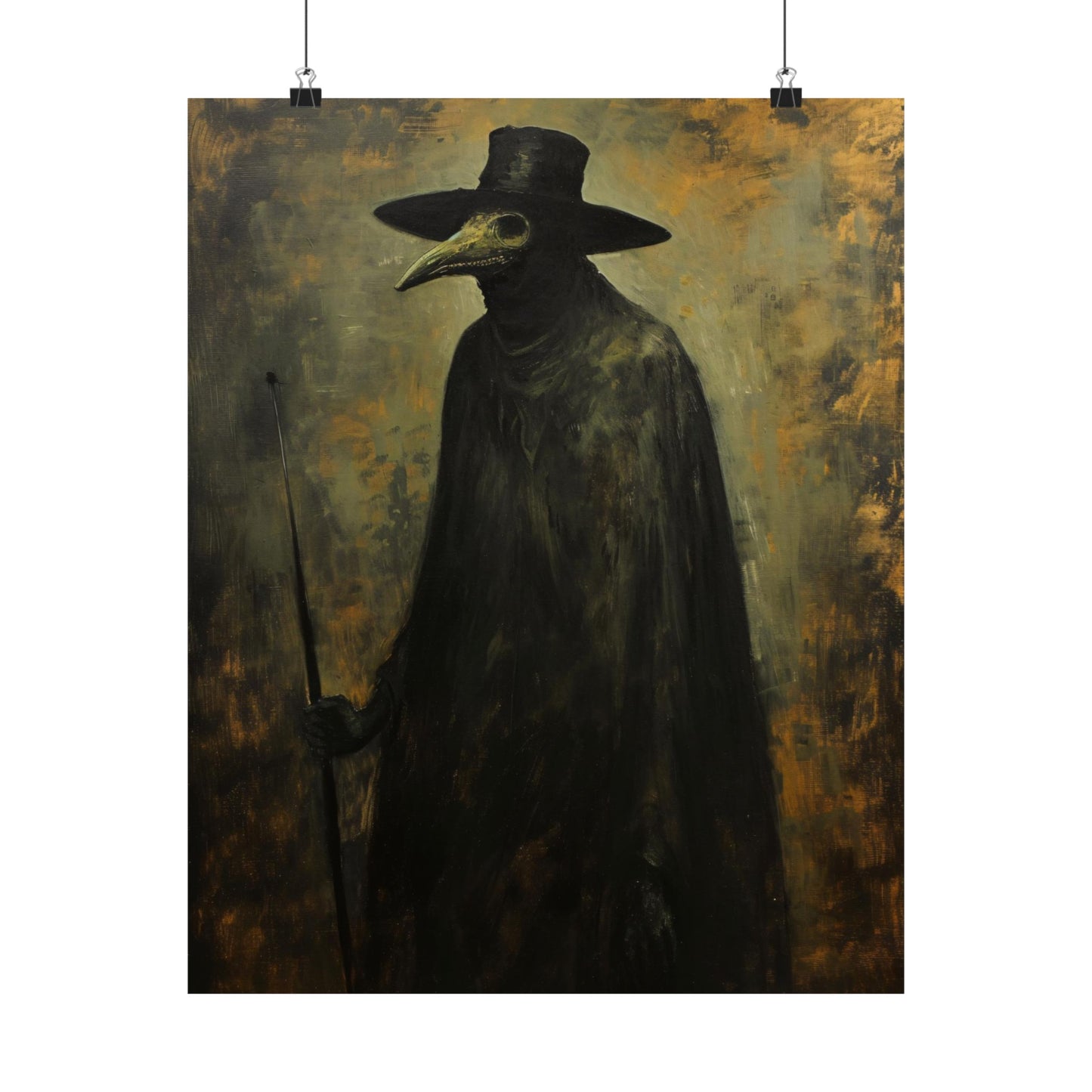 Plague Doctor Art Print