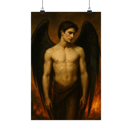 Lucifer Art Print - Arcanum Nocturne Series