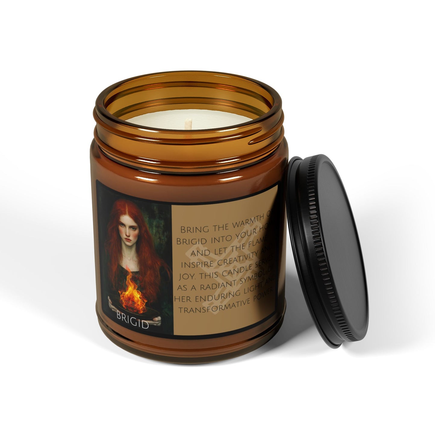 Brigid Goddess Soy Candle