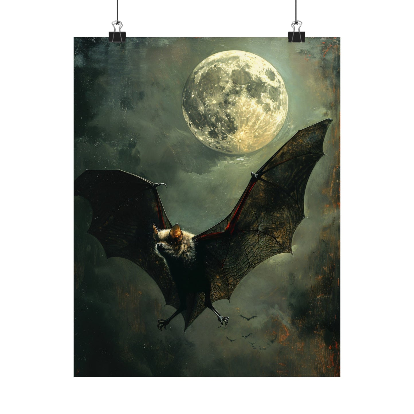 Vampire Bat Art Print