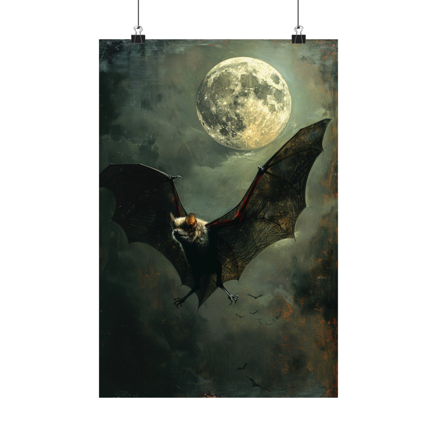 Vampire Bat Art Print