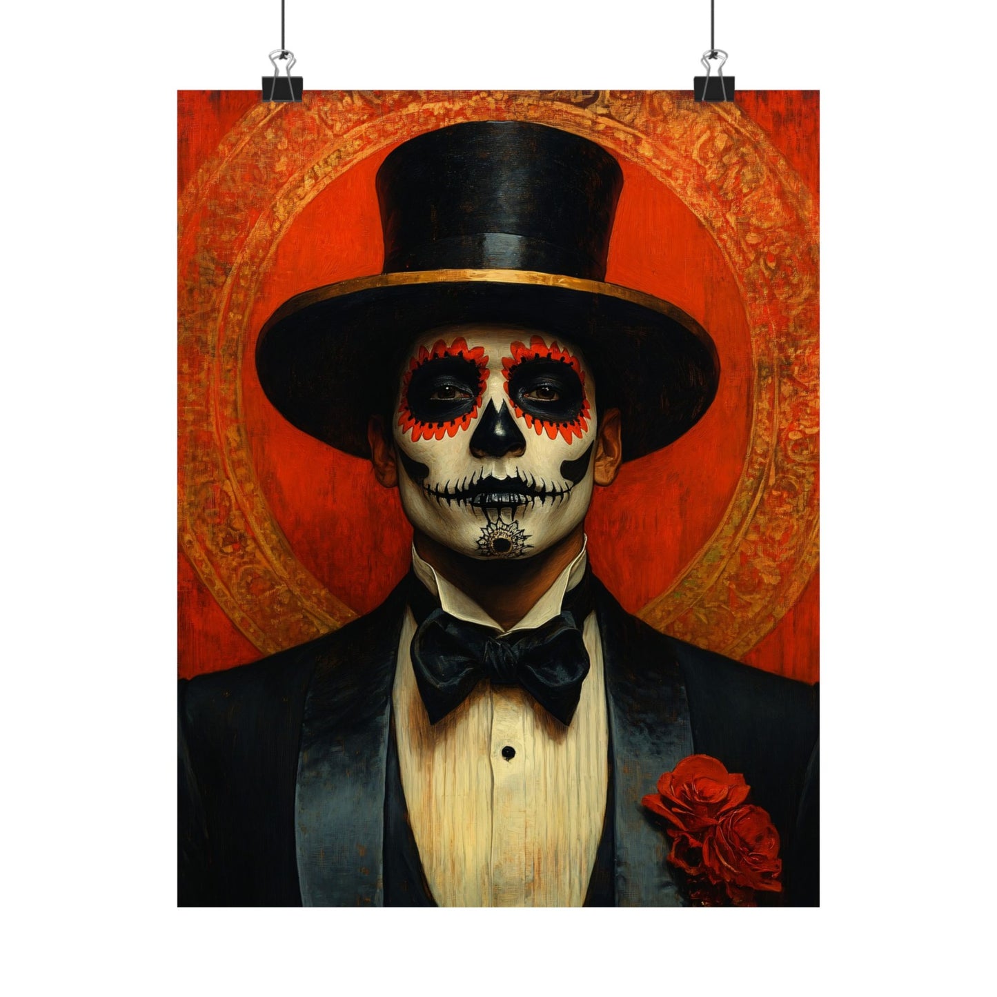 El Catrin Dia De Muertos Art Print