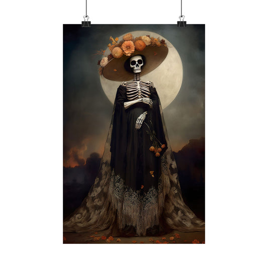 Catrina Dia De Muertos Art Print