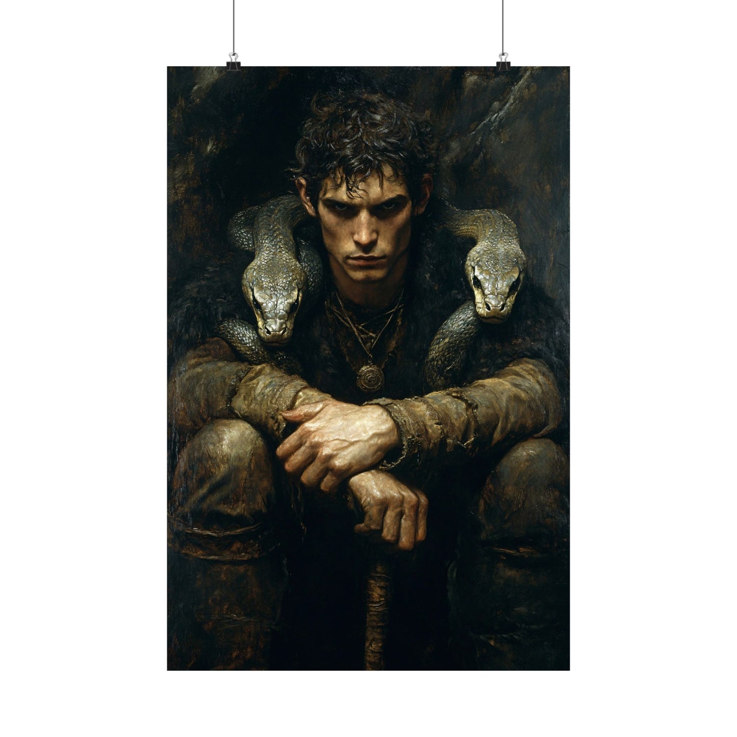 Loki the Trickster Art Print