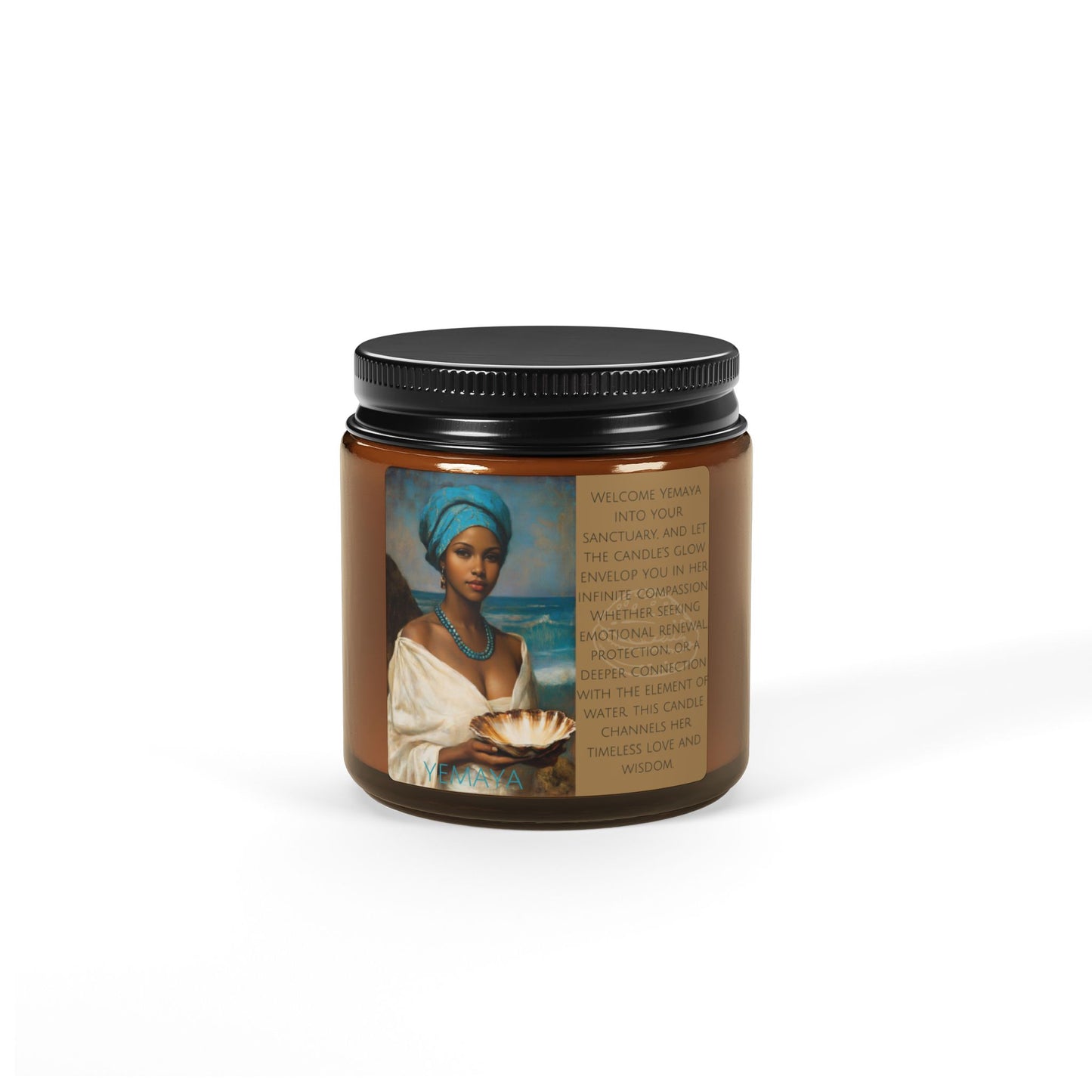 Yemaya Goddess Candle