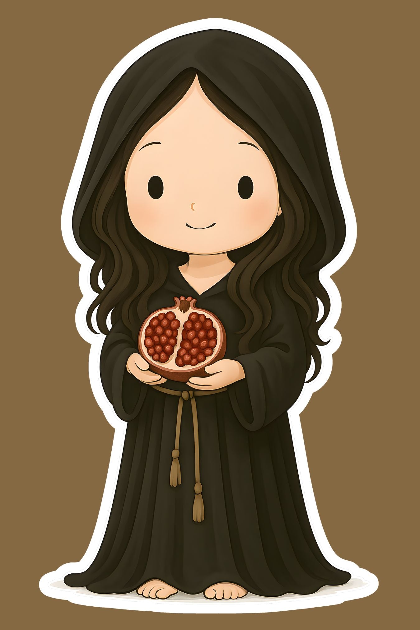 Dark Goddess Chibi Stickers