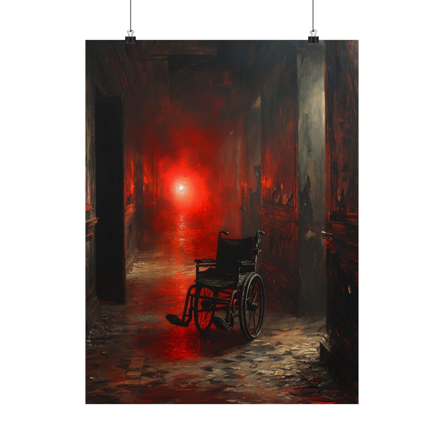 Abandoned Asylum Art Print