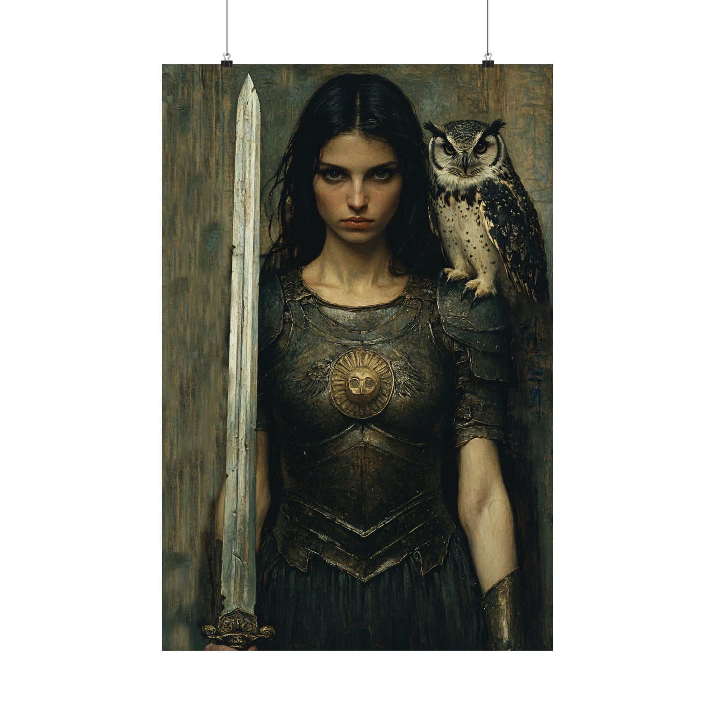 Athena Greek Goddess Art Print