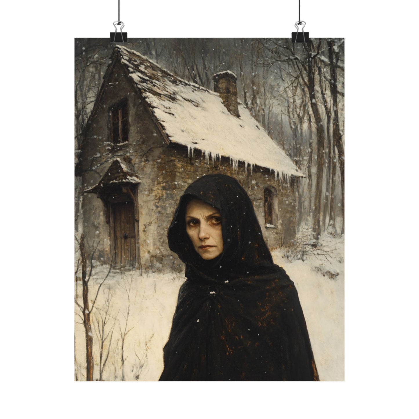 Winter Witch Art Print