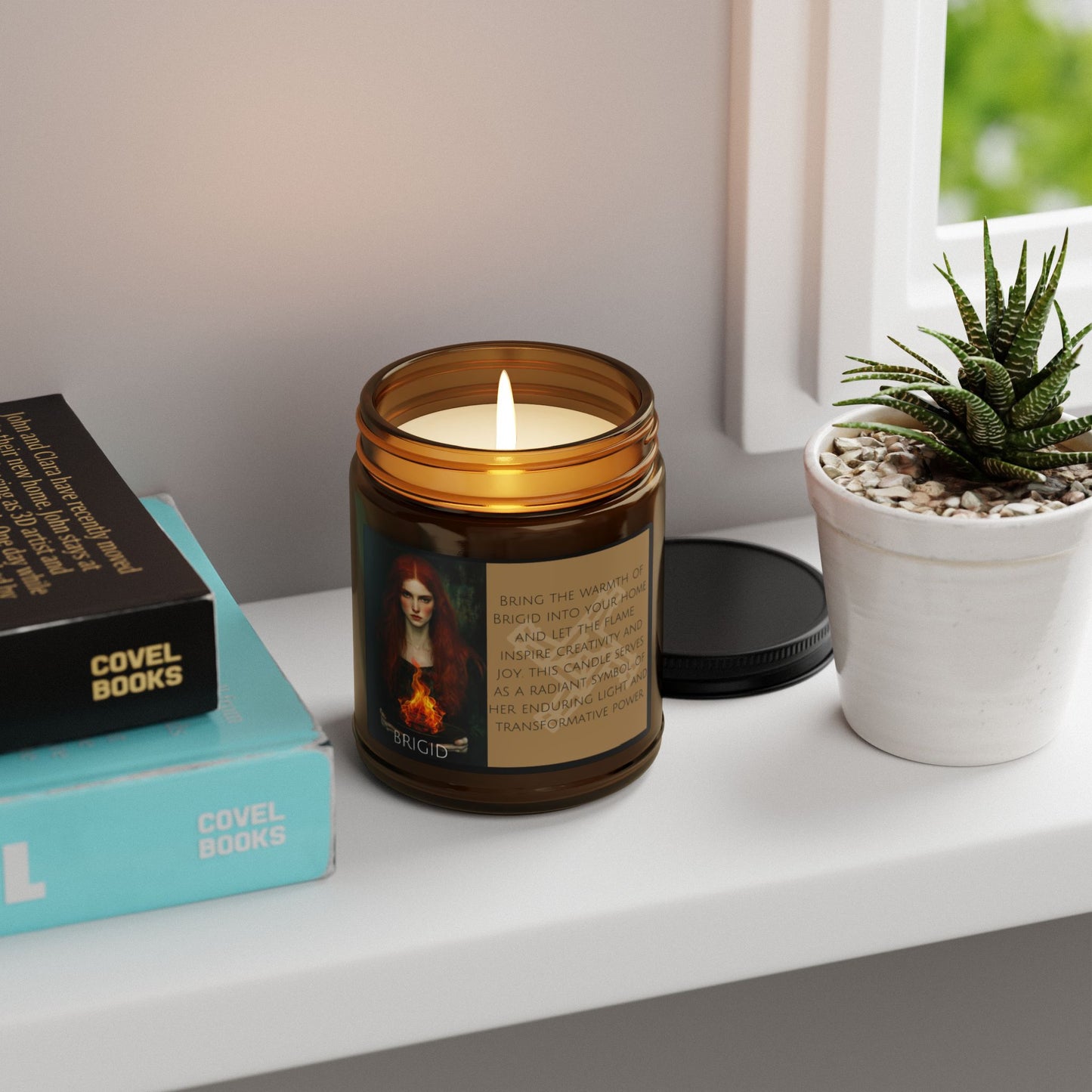 Brigid Goddess Soy Candle