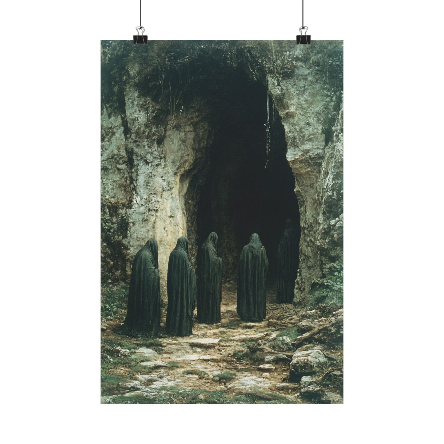 Spirits Entering Underworld Art Print