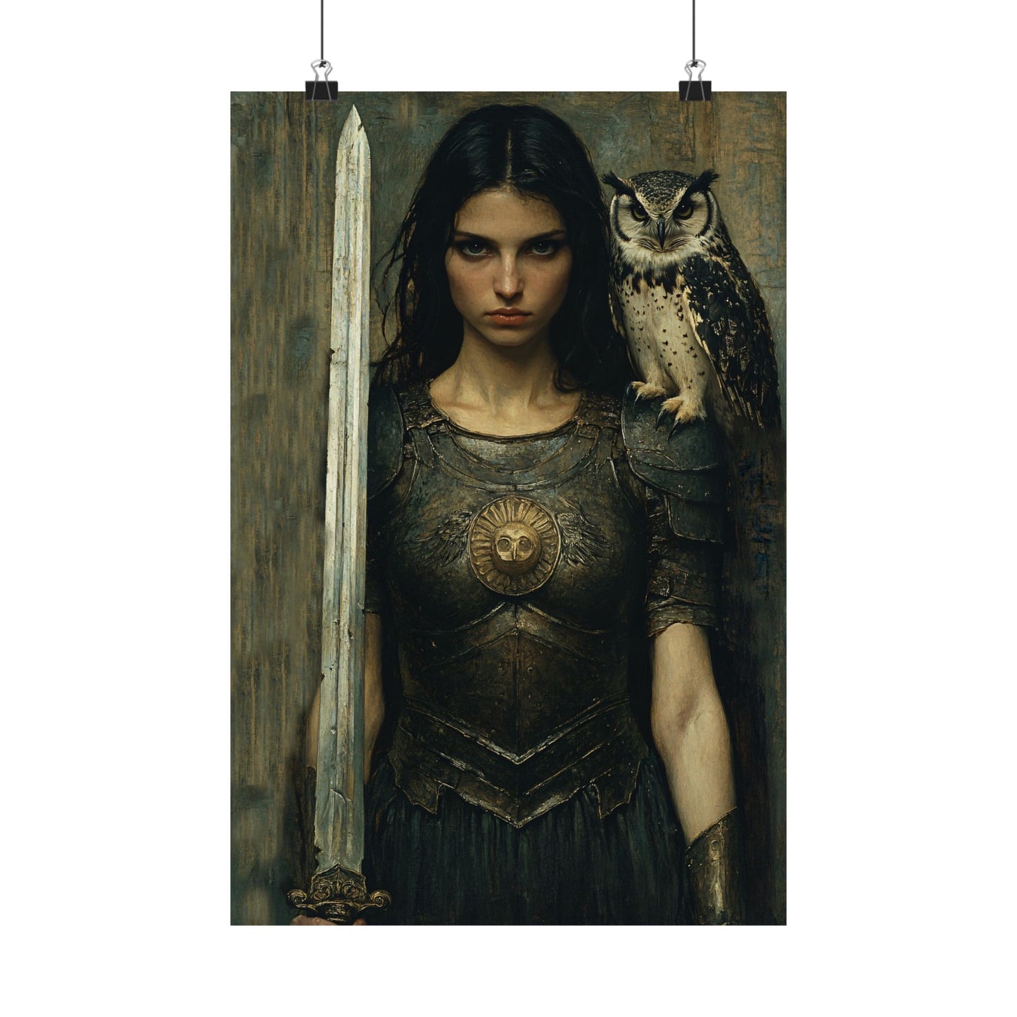 Athena Greek Goddess Art Print