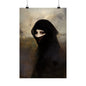 Lady in Black Art Print