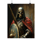 Skeletal Knight Art Print