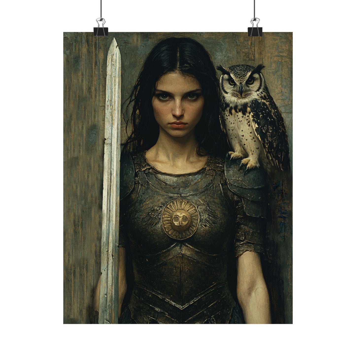 Athena Greek Goddess Art Print
