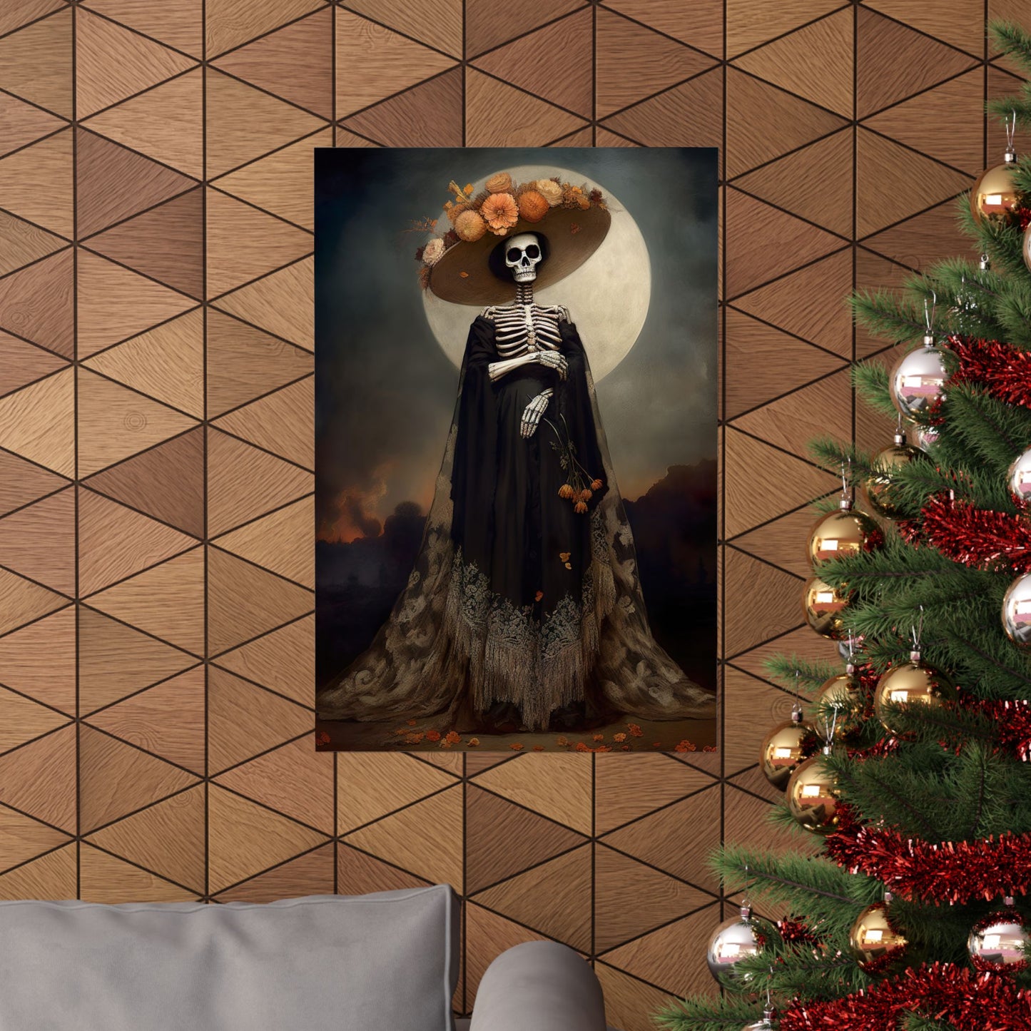 Catrina Dia De Muertos Art Print