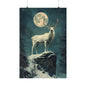 White Stag Art Print