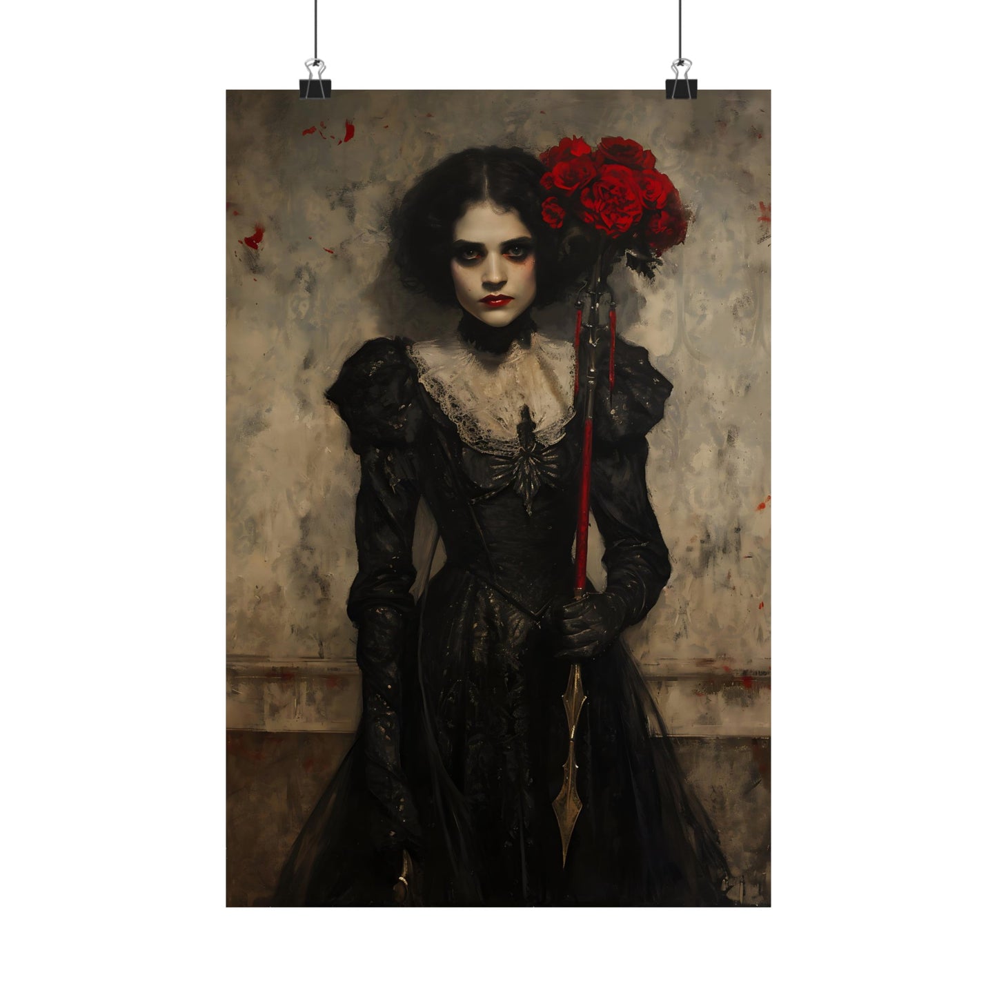 Lady of Thorns Art Print