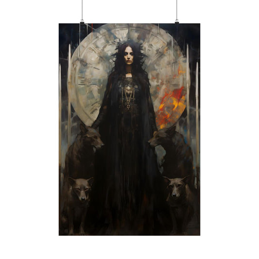 Hecate in Hades Art Print