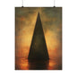 Black Obelisk Art Print