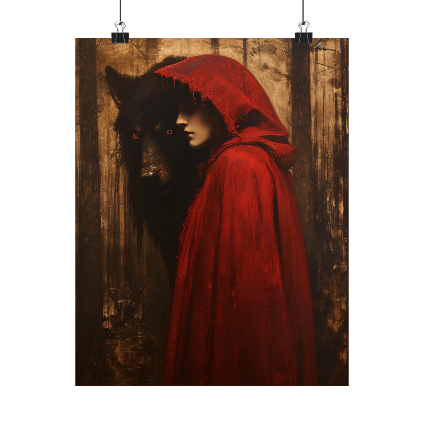 Red Riding Hood Art Print