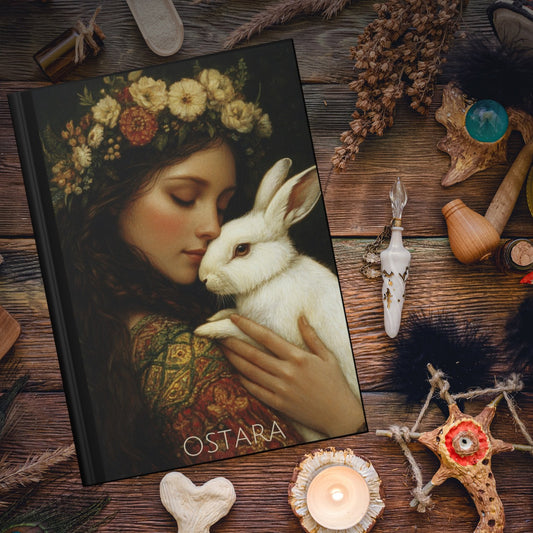 Ostara Goddess Hardcover Journal