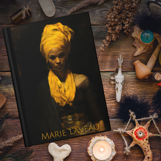 Marie Laveau Goddess Hardcover Notebook