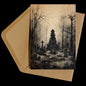 Witchy Woodcuts Greeting Cards