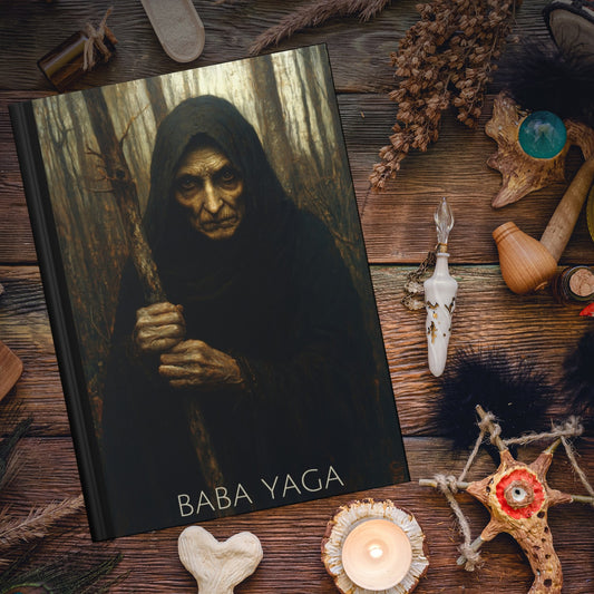 Baba Yaga Witch Goddess Hardcover Journal