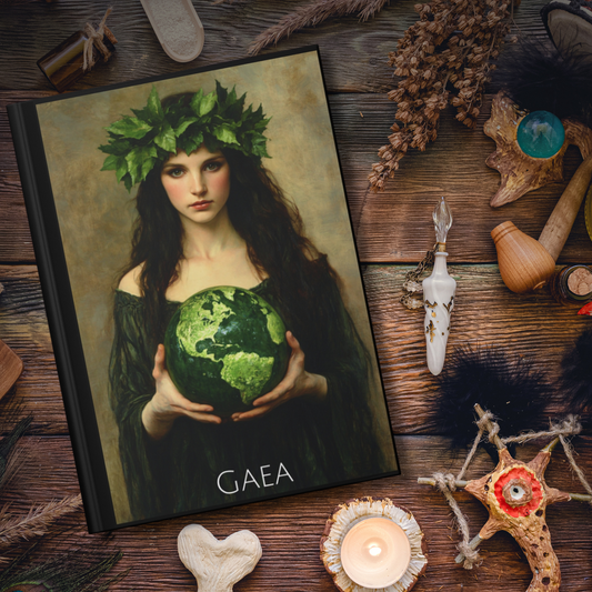 Gaea Greek Goddess Hardcover Journal