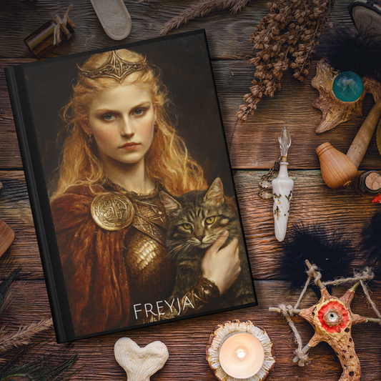 Freyja Norse Goddess Hardcover Journal