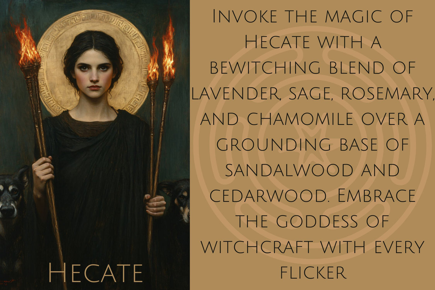 Hecate Goddess Soy Candle