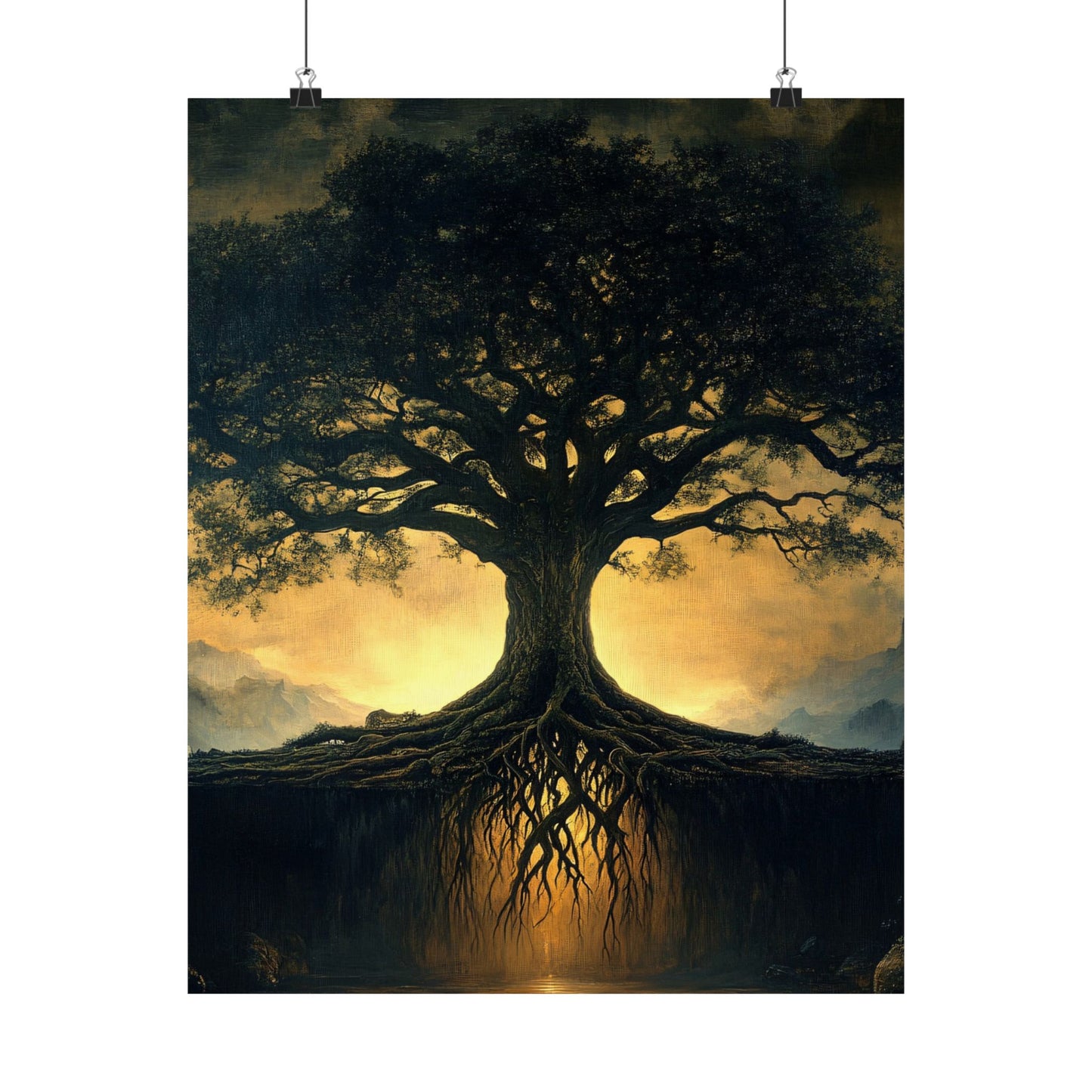 Yggdrasil World Tree Art Print