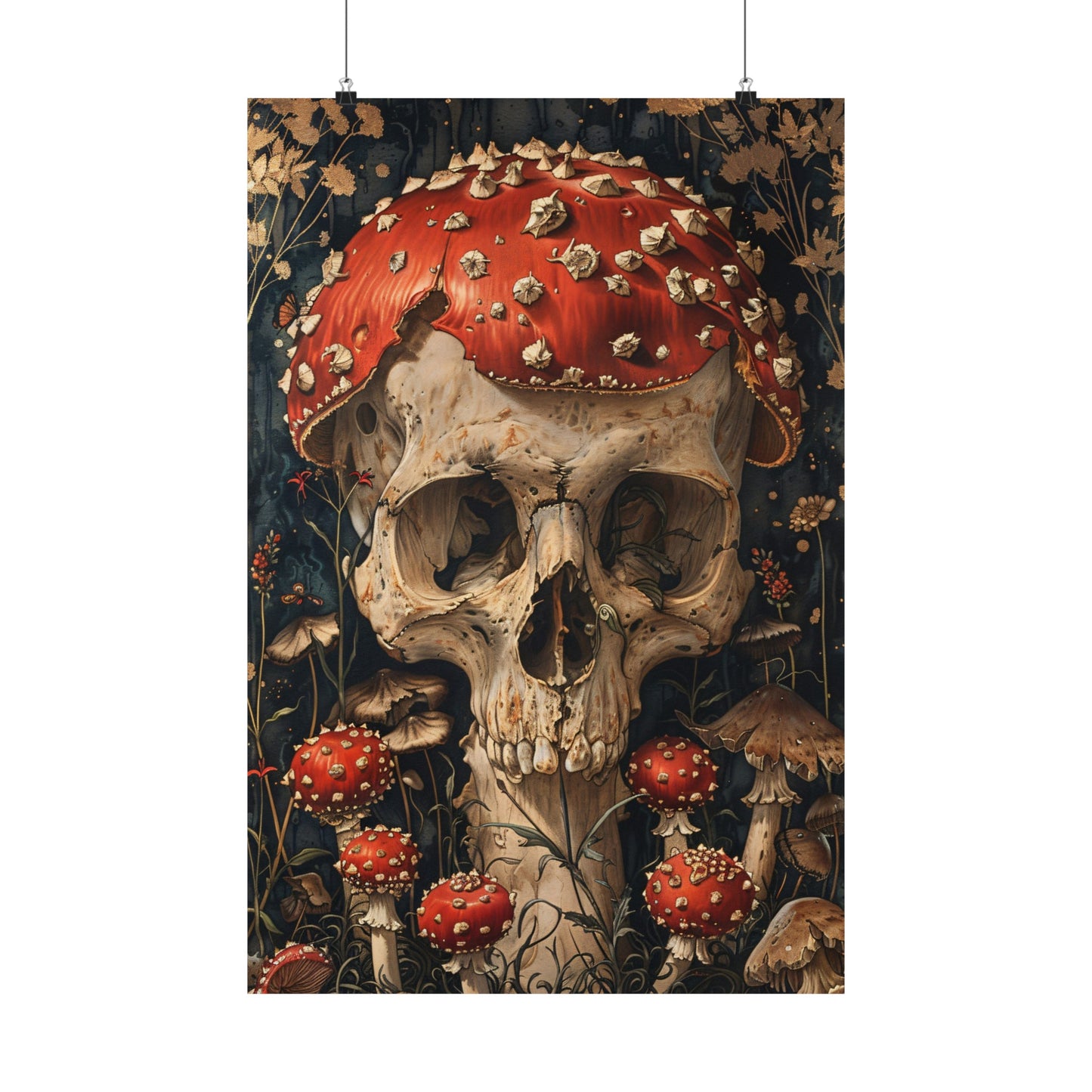 Fly Agaric Mushroom Art Print