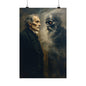 Ebenezer Scrooge & Marley's Ghost Art Print