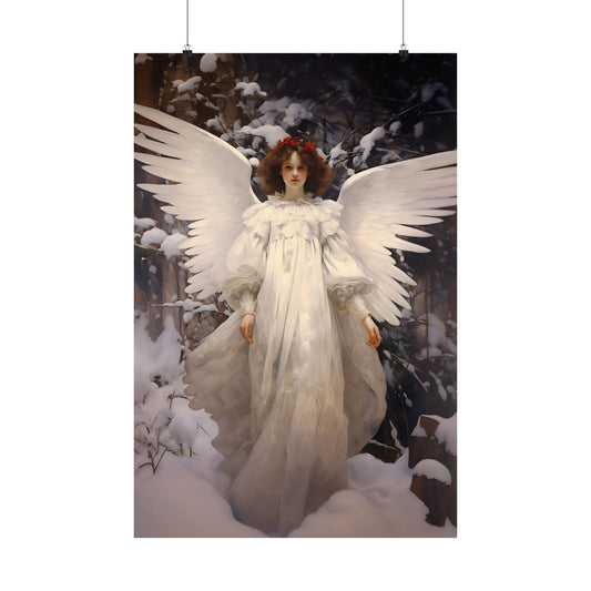 Christmas Angel Art Print