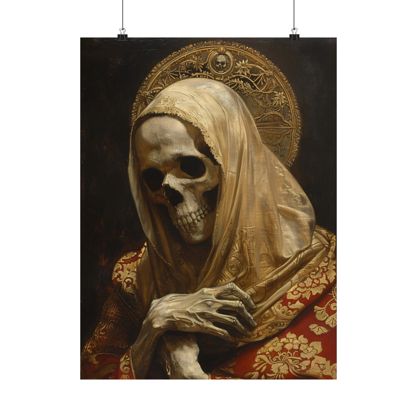 Santa Muerte Art Print