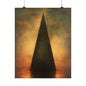 Black Obelisk Art Print