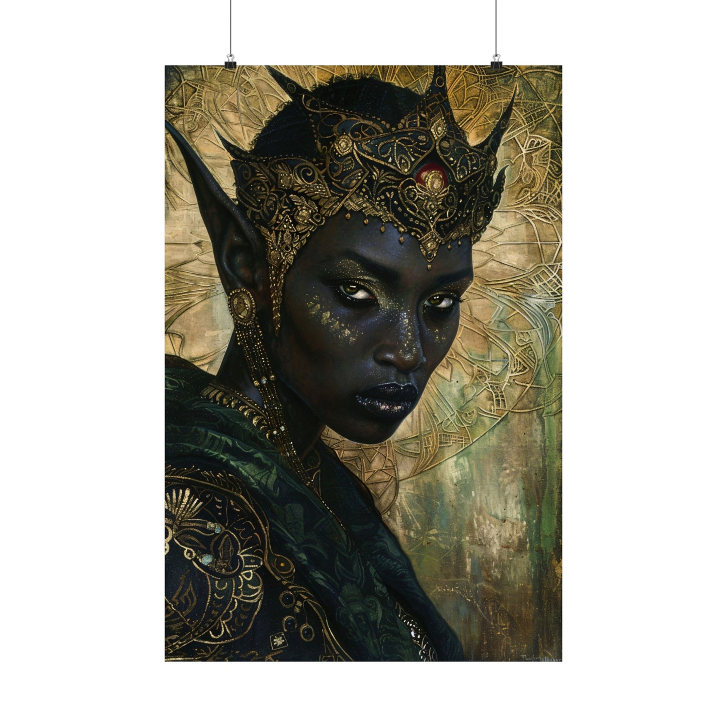 Elf Queen Fantasy Art Print