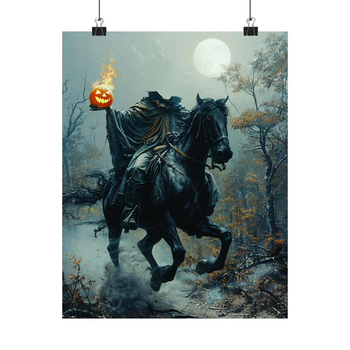 Headless Horseman Sleepy Hollow Art Print