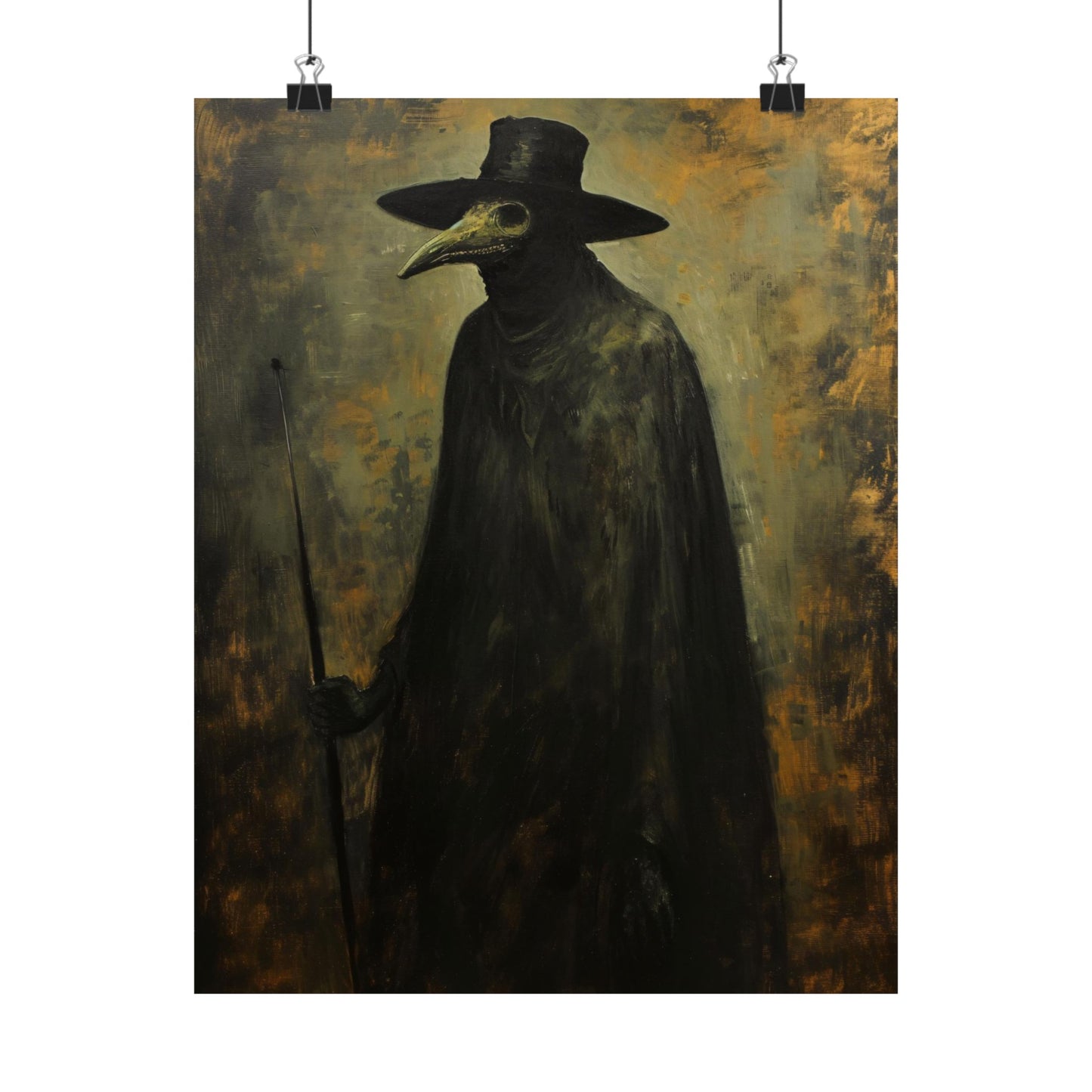 Plague Doctor Art Print