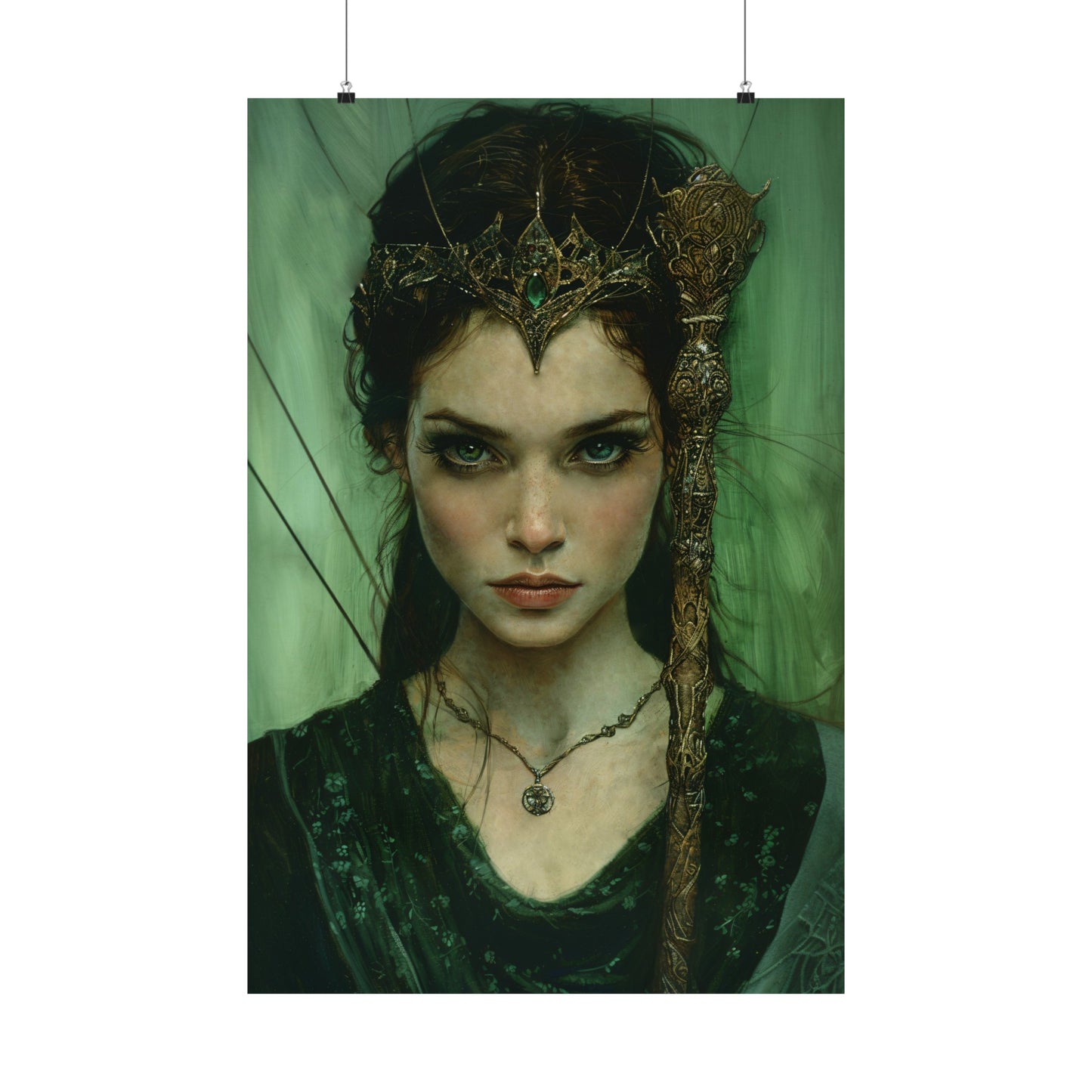 Morgan Le Fay Art Print