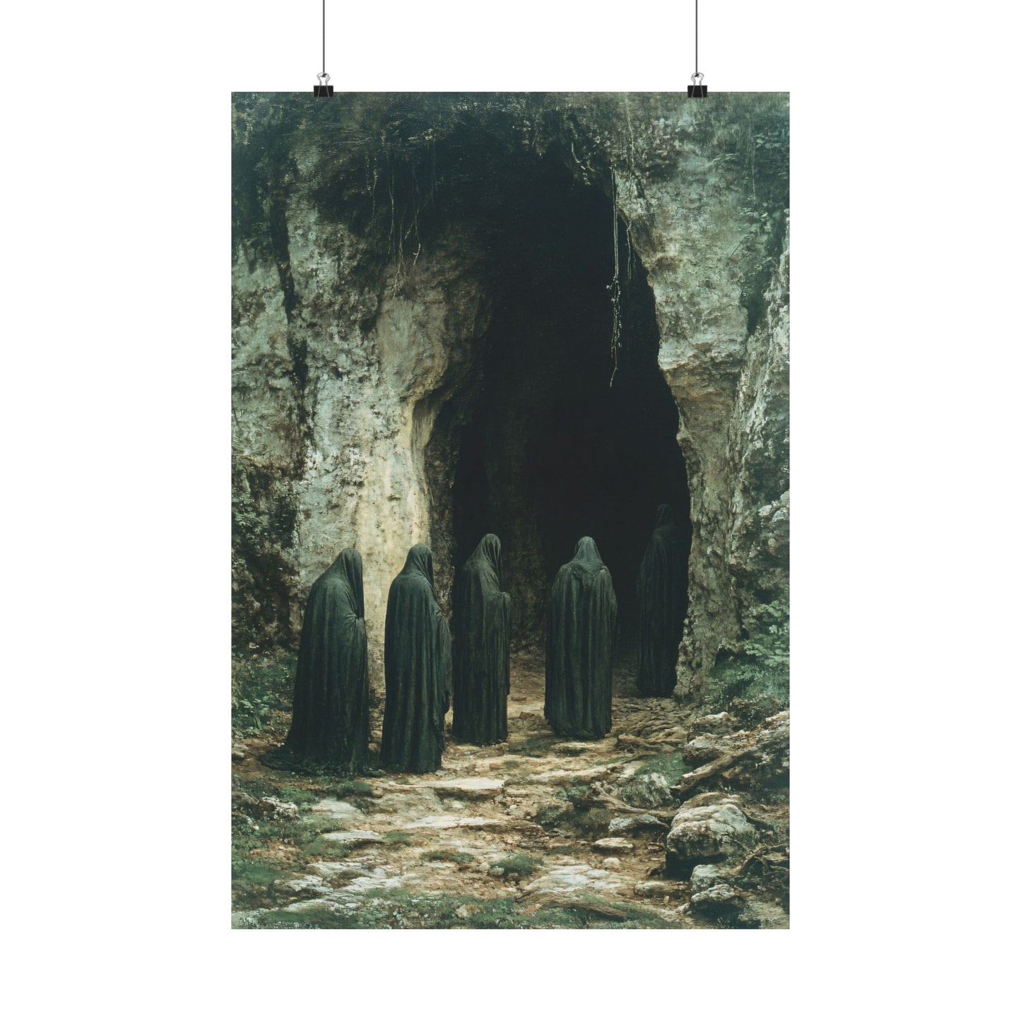 Spirits Entering Underworld Art Print