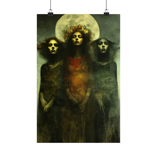 Triple Goddess Art Print