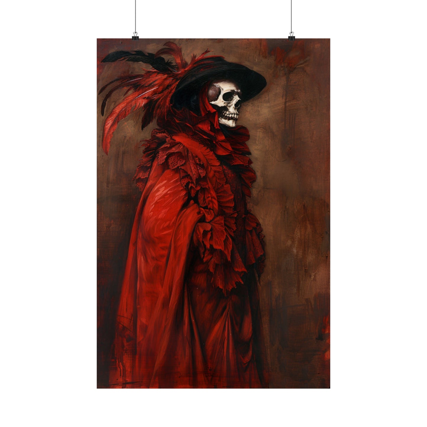 Masque of the Red Death Art Print