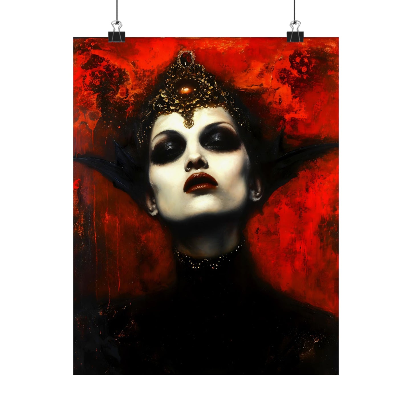 Blood Queen Art Print